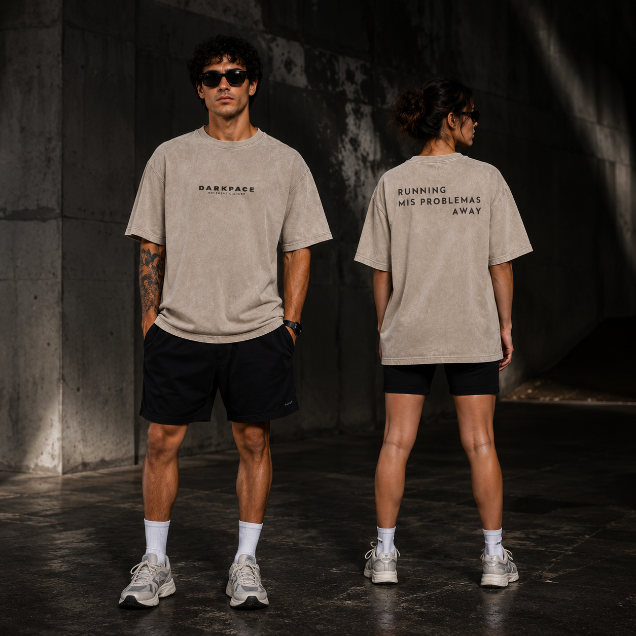 Tee Running Mis Problemas Away - Arena